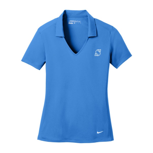 NIKEÂ® Dri-FIT VERTICAL MESH LADIES' POLO. 637165 - Image 4
