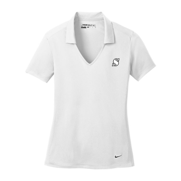 NIKEÂ® Dri-FIT VERTICAL MESH LADIES' POLO. 637165 - Image 8