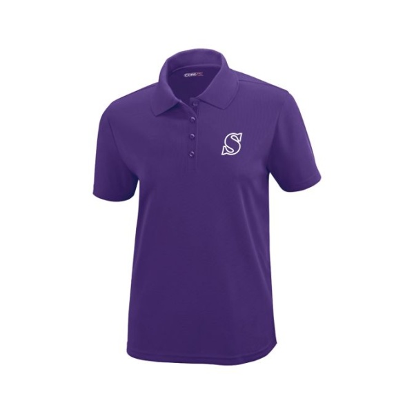 Ladies Core Performance Polo w. Smash Logo - Image 6