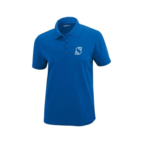 Ladies Core Performance Polo w. Smash Logo - Image 7