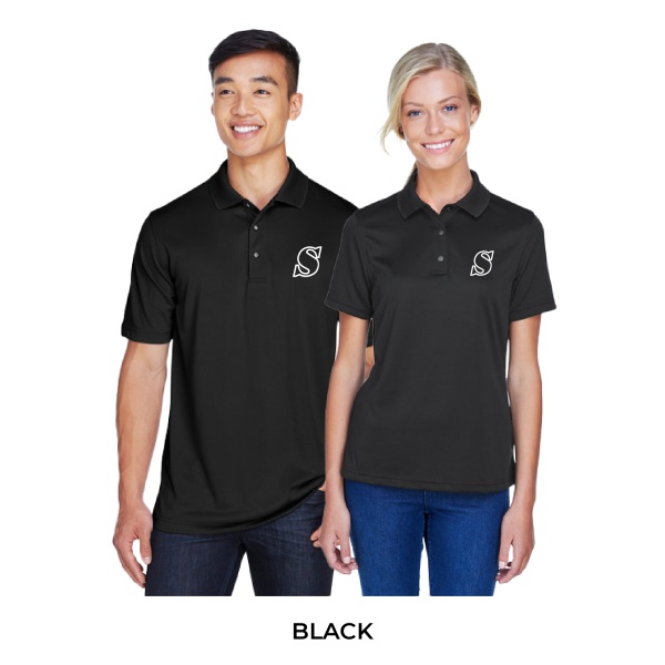 Harriton Snag Protection - Snap Placket Polo