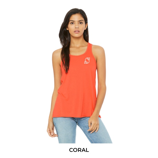 Bella + Canvas Ladies' Flowy Racerback Tank - Image 9