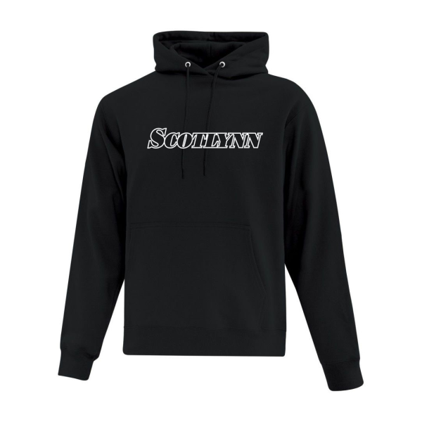 Adult Cotton Hoodie - Full Front Smash Logo