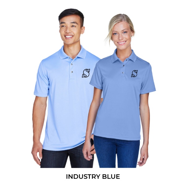 Harriton Snag Protection - Snap Placket Polo - Image 7