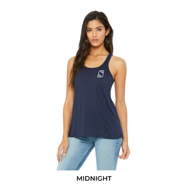 Bella + Canvas Ladies' Flowy Racerback Tank - Image 13