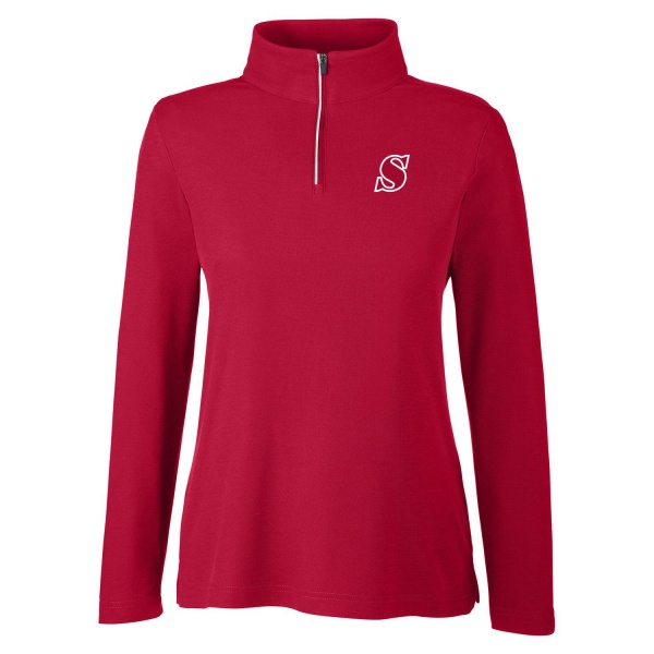 SC - Ladies' Pique Quarter-Zip - Image 6