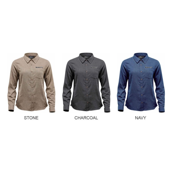 SC - Womenâ€™s Cambridge L/S Shirt - Image 3