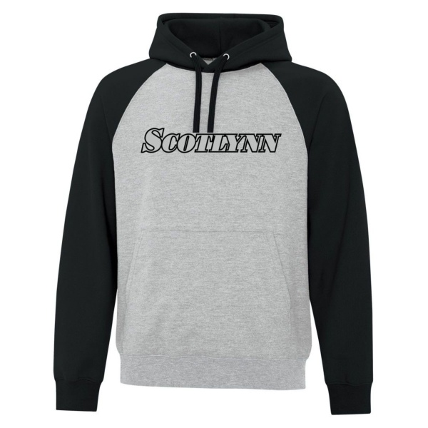 Two Tone Performance Hoodie w. Full Front Smash Logo