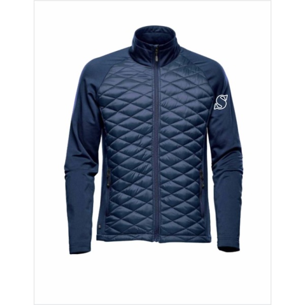 Mens Aspen Hybrid Jacket w. Emb Logo - Image 2