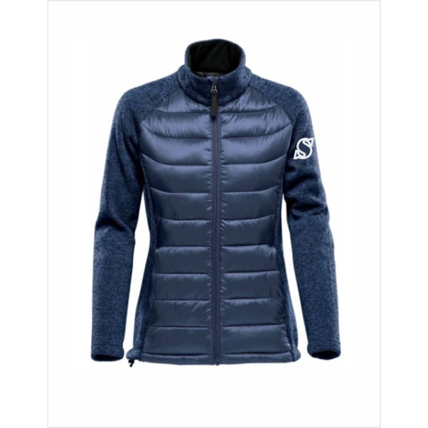 Ladies Aspen Hybrid Jacket w. Emb Logo - Image 2