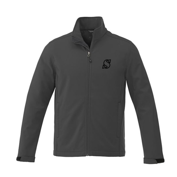 Mens Maxson Soft Shell w. Emb Logo - Image 4