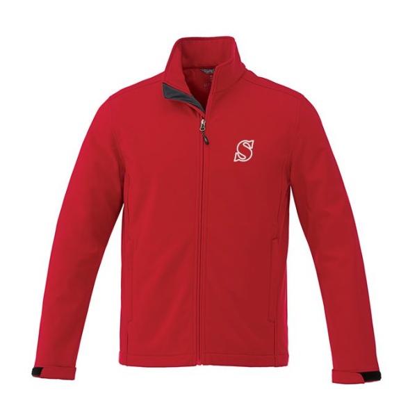 Mens Maxson Soft Shell w. Emb Logo - Image 2