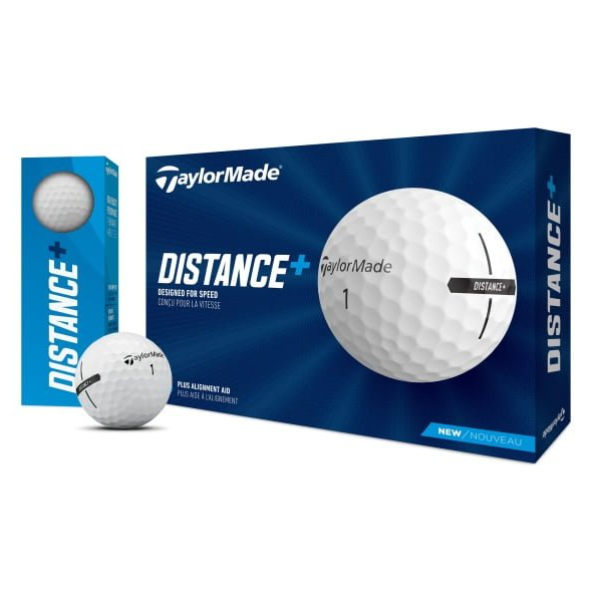 Taylormade Distance Plus Golf Balls 3 Pack