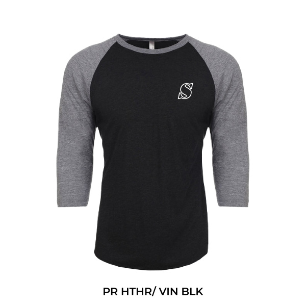 Unisex Triblend 3/4-Sleeve Raglan