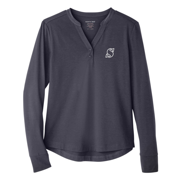 North End Ladies' Jaq Snap-Up Stretch Performance Pullover