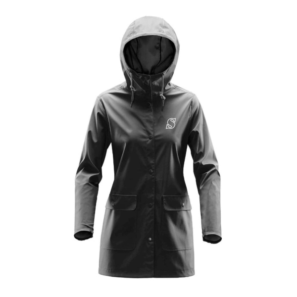 Ladies Squall Rain Jacket w. Emb Logo