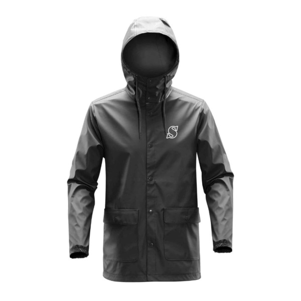 Mens Squall Rain Jacket w. Emb Logo