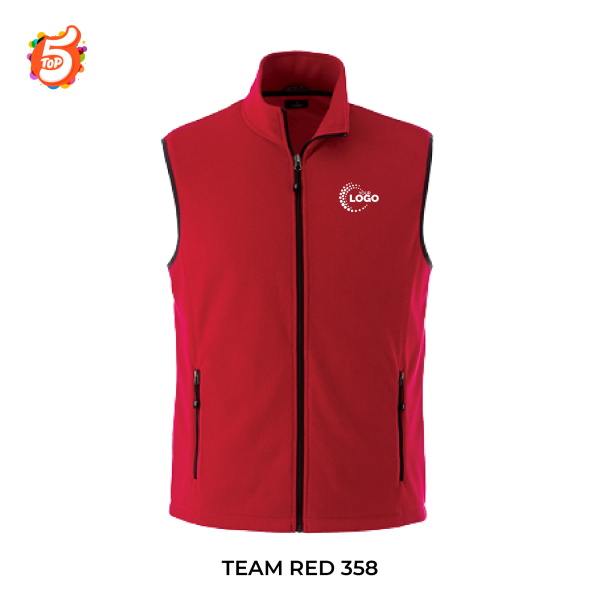 Mens Tyndall Polyfleece Vest - Image 2