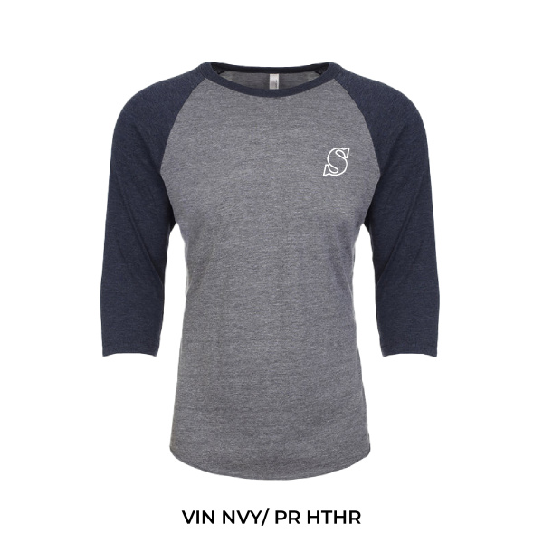 Unisex Triblend 3/4-Sleeve Raglan - Image 11