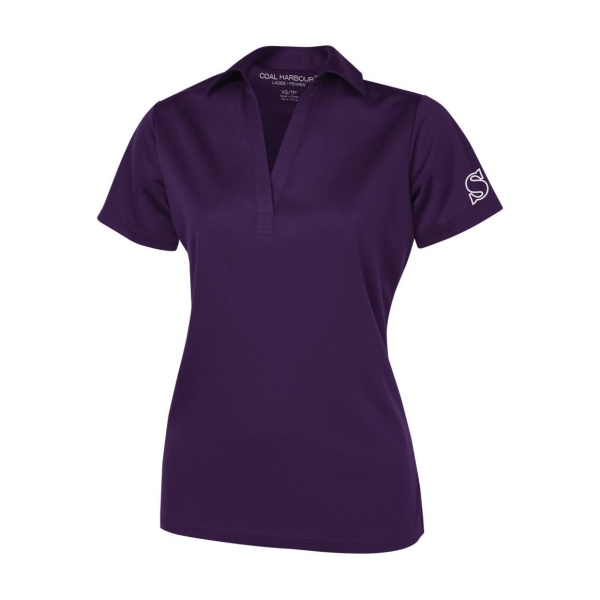 Ladies Performance Polo w. Smash Logo - Image 5