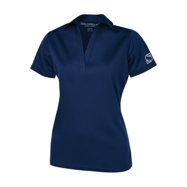 Ladies Performance Polo w. Smash Logo - Image 3