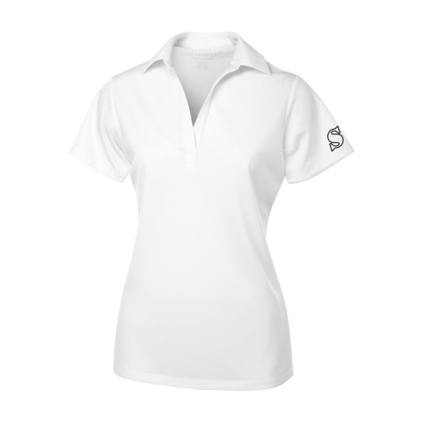 Ladies Performance Polo w. Smash Logo - Image 2