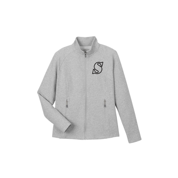 Ladies Spirit Textured Full Zip - Image 4