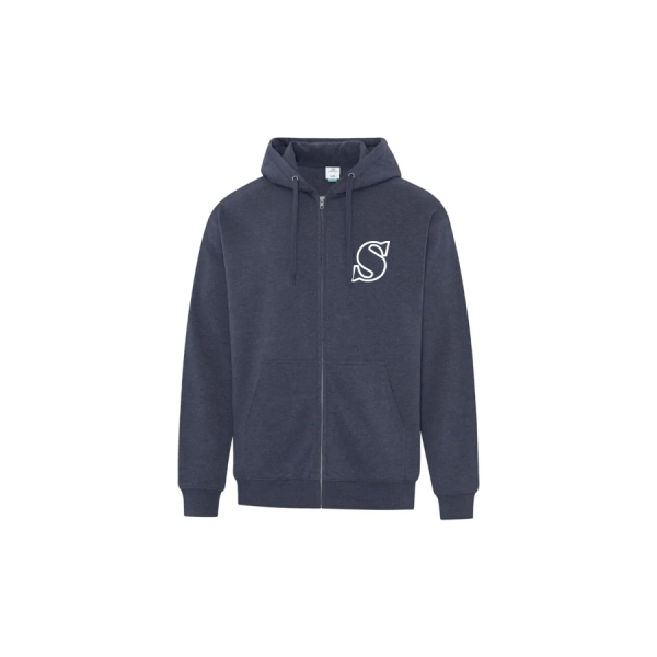 Adult Earth Wash Full Zip Hoodie - Image 3