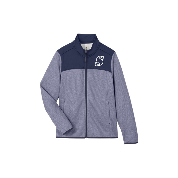 Ladies Venture Heathered Hybrid Jacket - Image 3