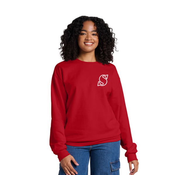 Adult Jerzees CVC Ring Spun Crewneck - Image 4