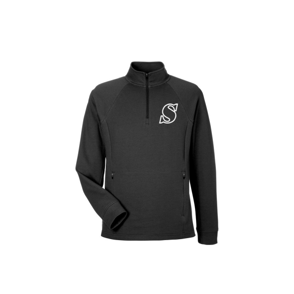Mens Rhythm Waffle Quarter Zip - Image 5