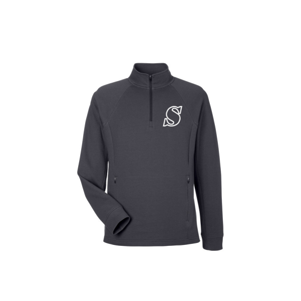 Mens Rhythm Waffle Quarter Zip - Image 4