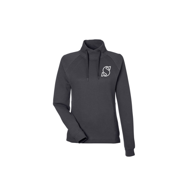Ladies Rhythm Waffle Quarter Zip - Image 6