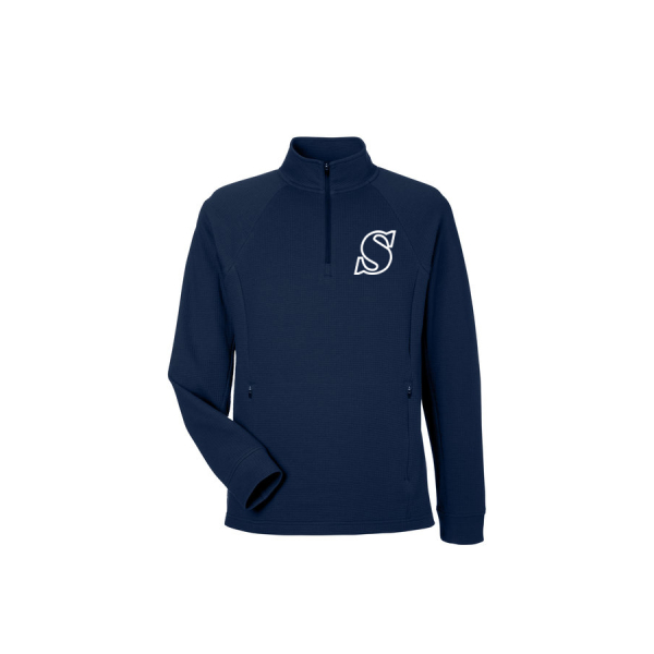 Mens Rhythm Waffle Quarter Zip - Image 3