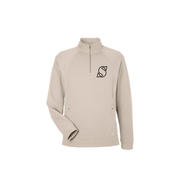 Mens Rhythm Waffle Quarter Zip - Image 7