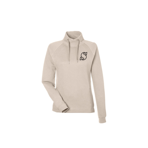 Ladies Rhythm Waffle Quarter Zip - Image 3