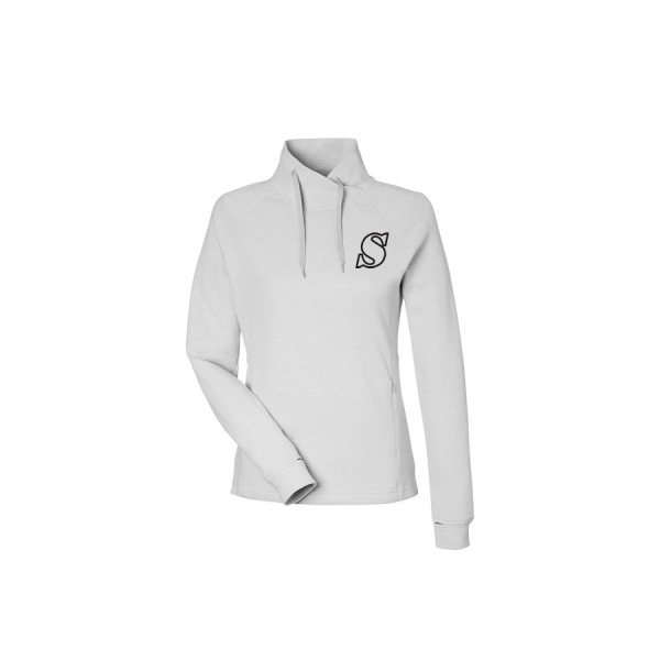 Ladies Rhythm Waffle Quarter Zip - Image 4