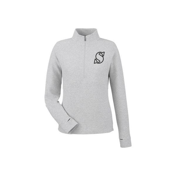 Ladies Spirit Textured Quarter Zip - Image 4