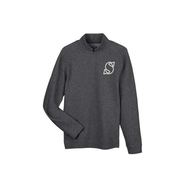 Mens Spirit Textured Quarter Zip - Image 3