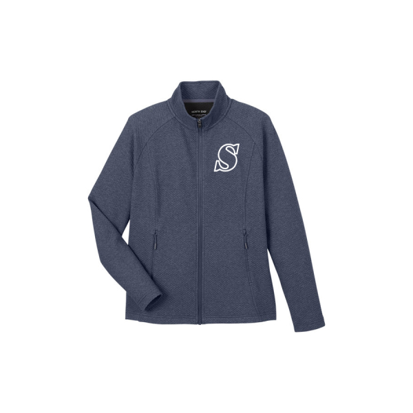 Ladies Spirit Textured Full Zip - Image 5