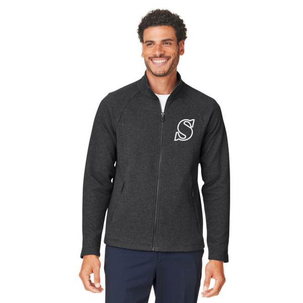 Mens Spirit Textured Full Zip