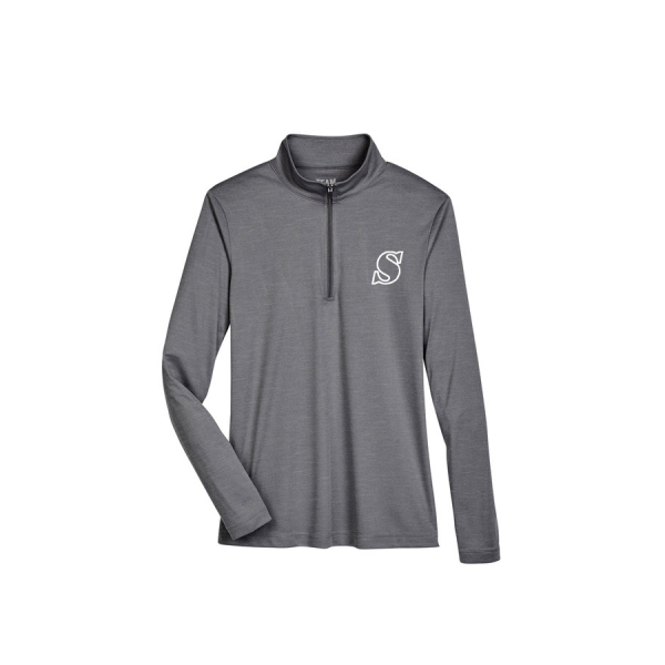 Ladies Heather Performance Quarter Zip - Image 5