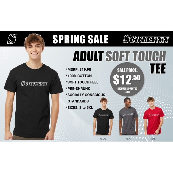 Adult Gold Touch Tee