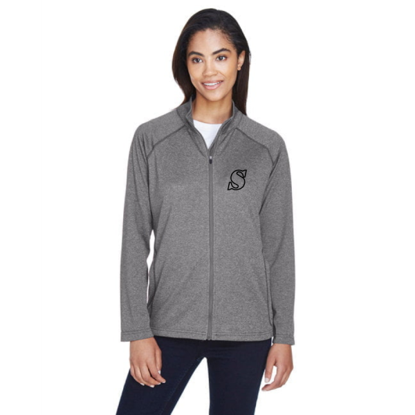 Ladies Stretch Tech-Shell Compass Full Zip