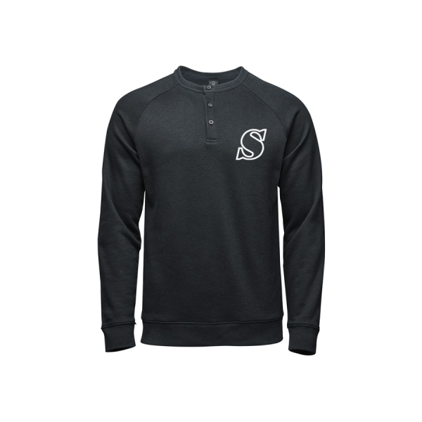 Mens Monashee Henley Sweatshirt - Image 5