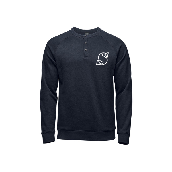 Mens Monashee Henley Sweatshirt - Image 4