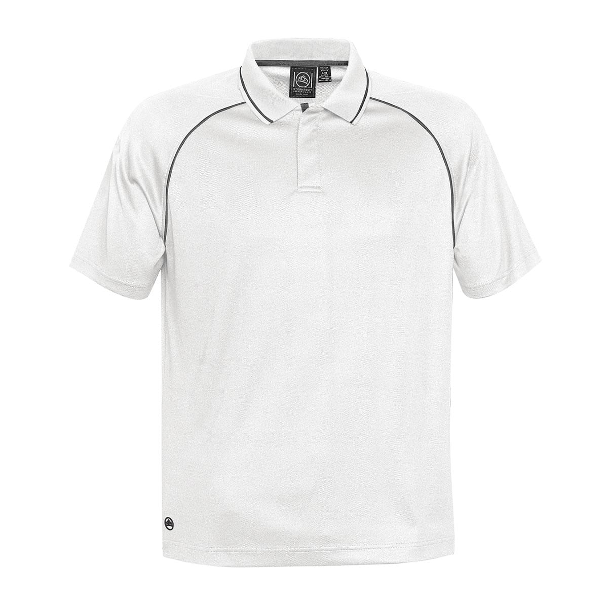 Mens Tritium Performance Polo - White